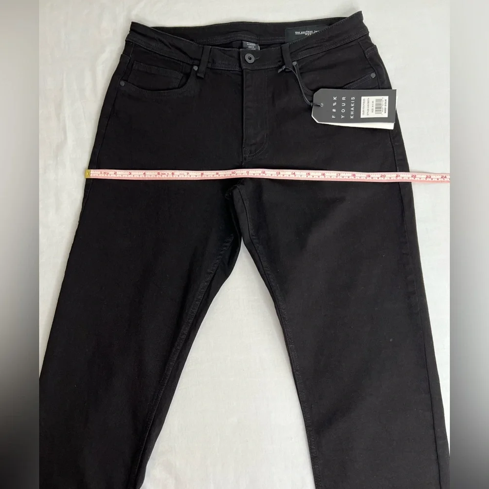 NYC The Perfect Jean Men’s Athletic Fit Stealth Black Size 34 X 30 NEW